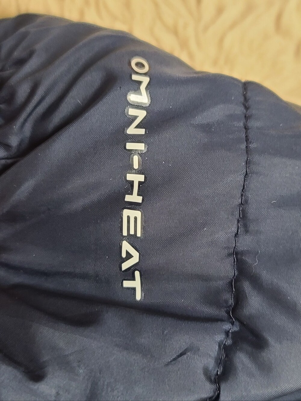 Columbia Women’s Navy Packable Puffer Jacket,  Omni-heat, Interchane, Small - Picture 10 of 11